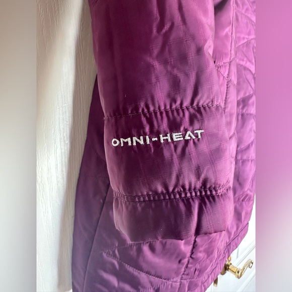 Columbia Women's Deep Purple Omni Heat Coat EUC - Picture 7 of 9